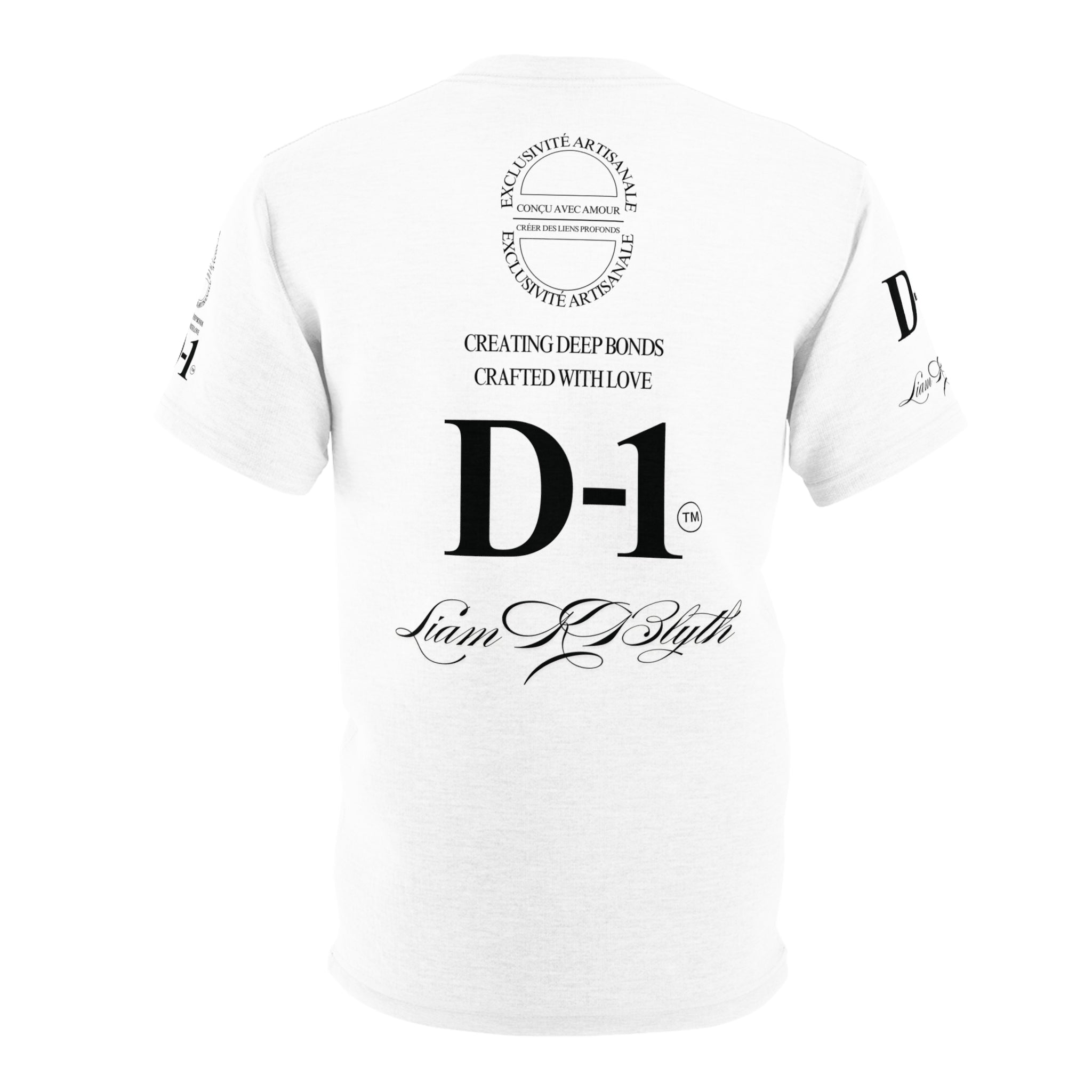 D-1 Collection T-shirt No 5 White