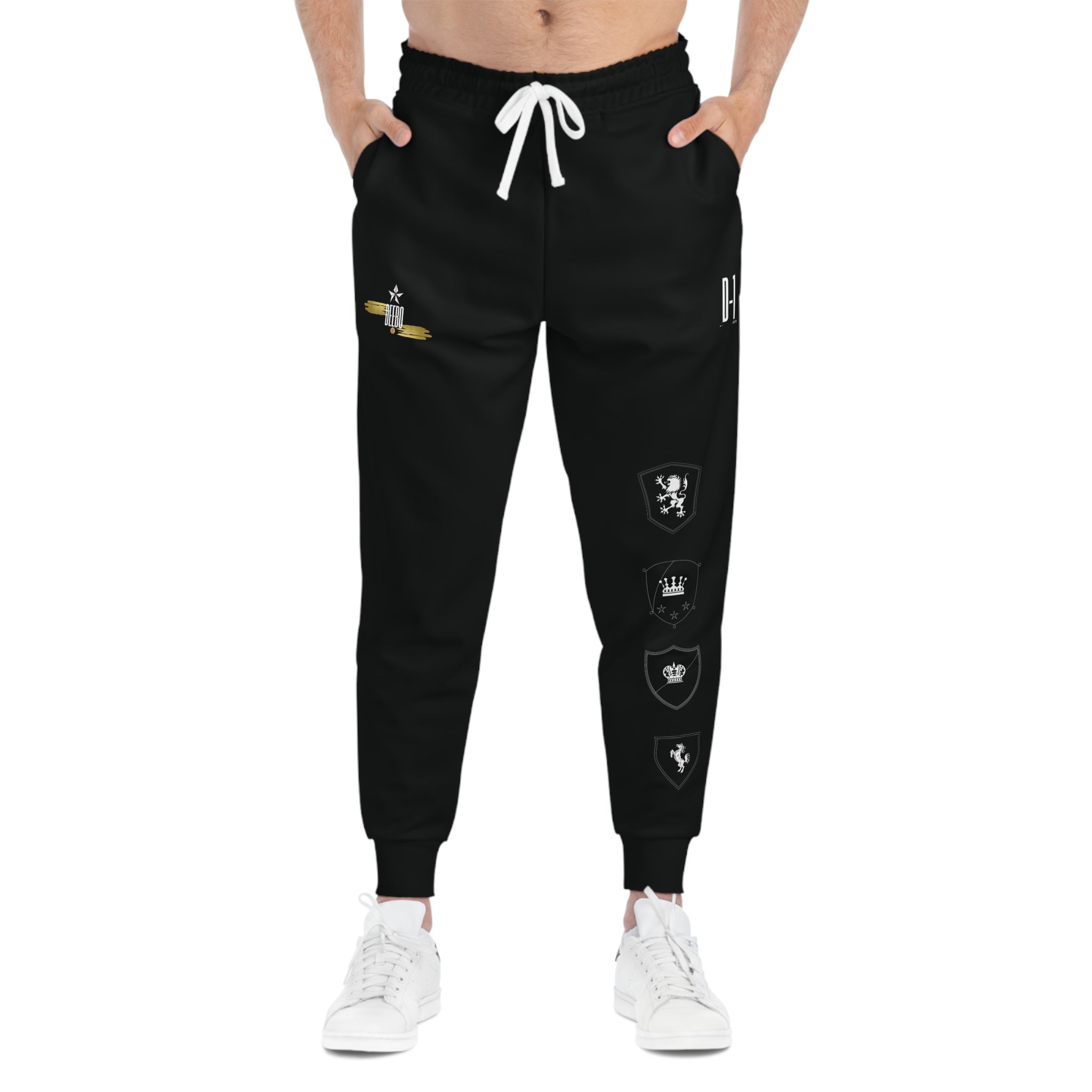 D-1 Collection Athletic Joggers No. 4 Black