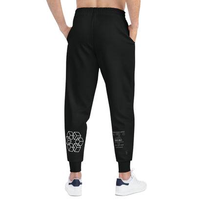 D-1 Collection Athletic Joggers No. 4 Black