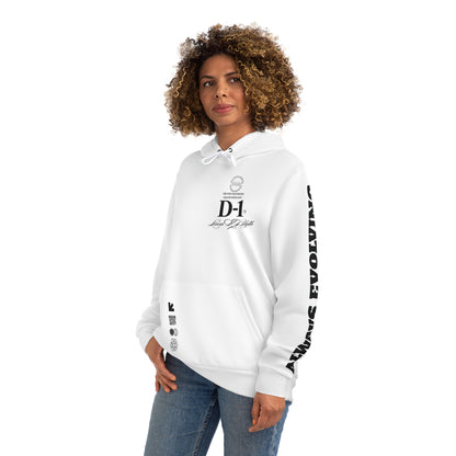 D-1 Collection Fashion Hoodie No.5 White