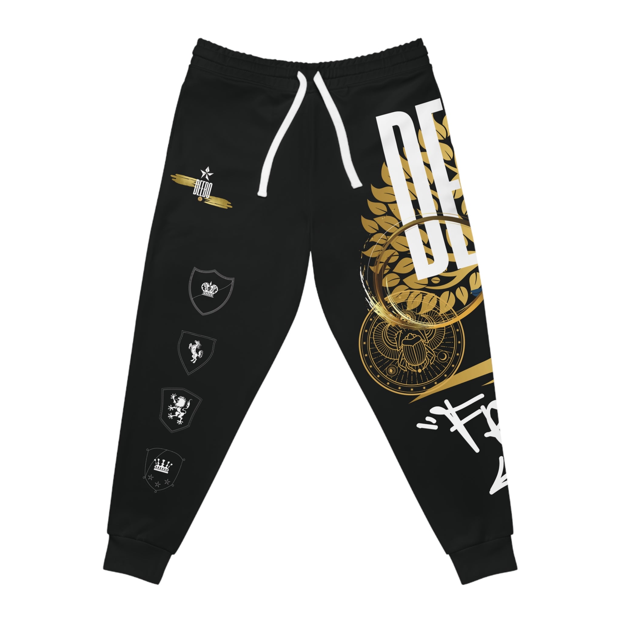 D-1 Collection Athletic Joggers No. 3 Black