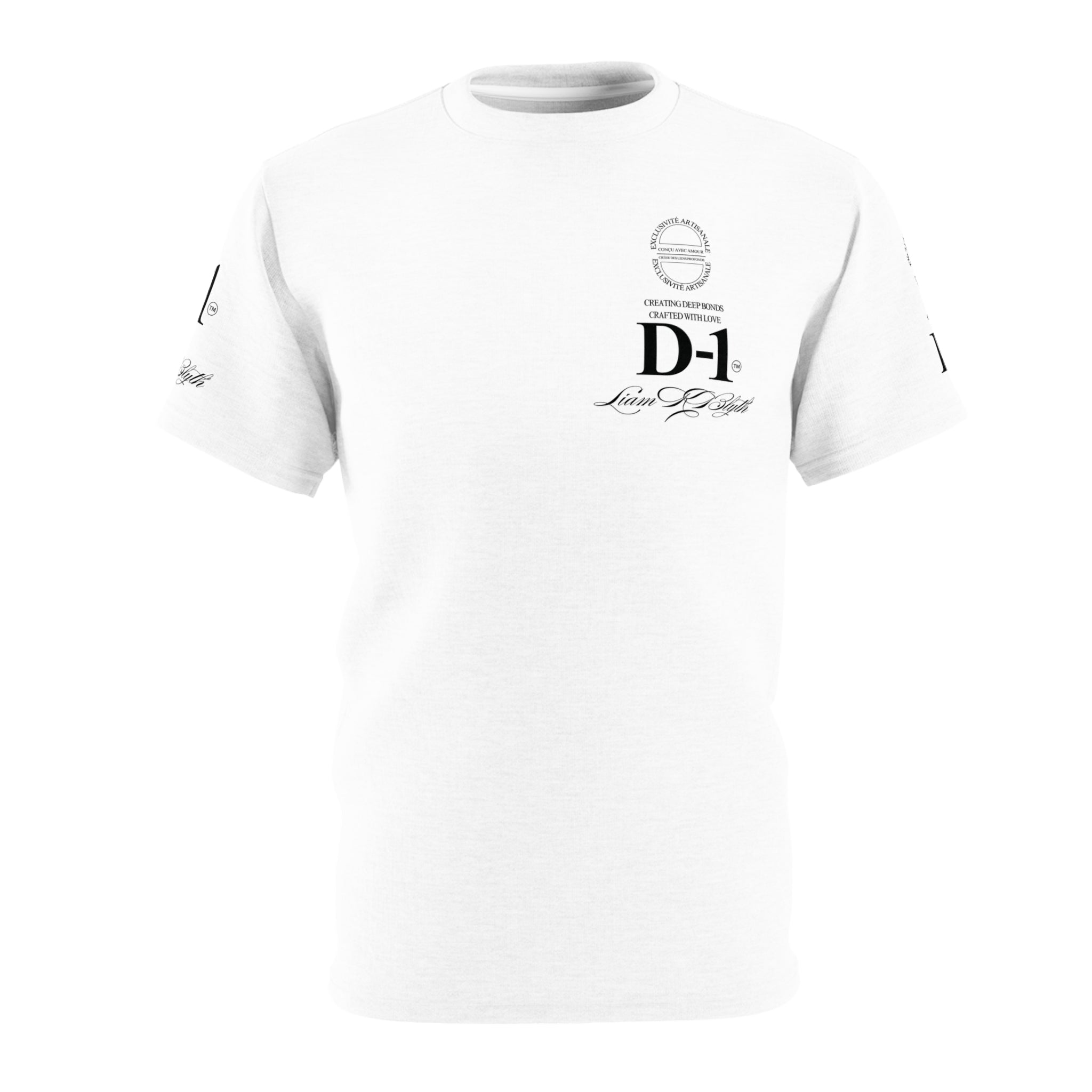 D-1 Collection T-shirt No 5 White