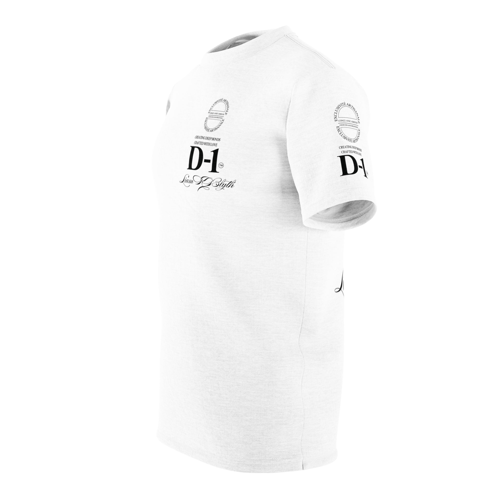 D-1 Collection T-shirt No 5 White